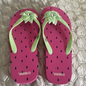 Gymboree flip flops never worn